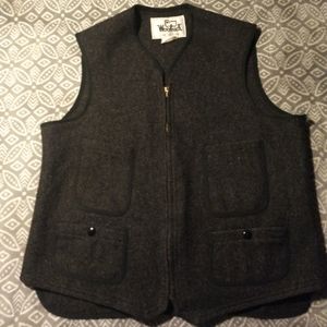 1950 - 1960 wool utility vest vintagr WOOLRICH
